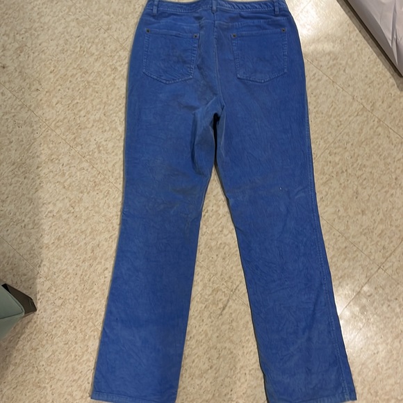 Saks Real Clothes corduroy jeans/ cornflower blue - Picture 3 of 3